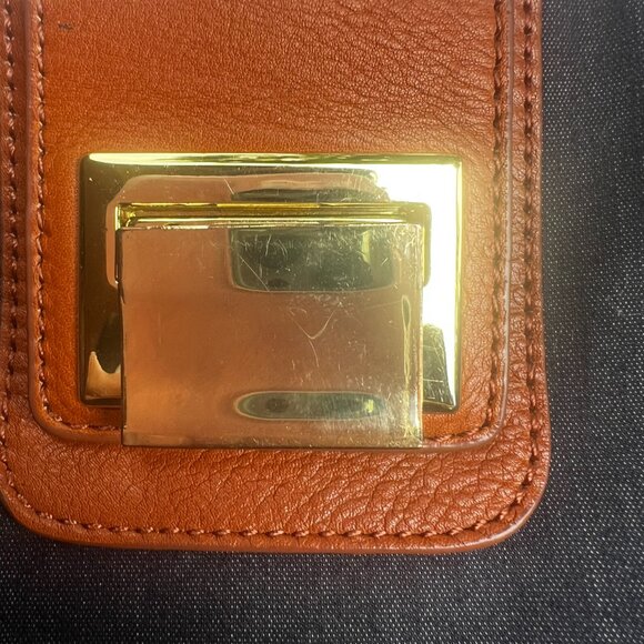 Talbots Denim and Leather Bag with Rope Strap - Picture 9 of 10